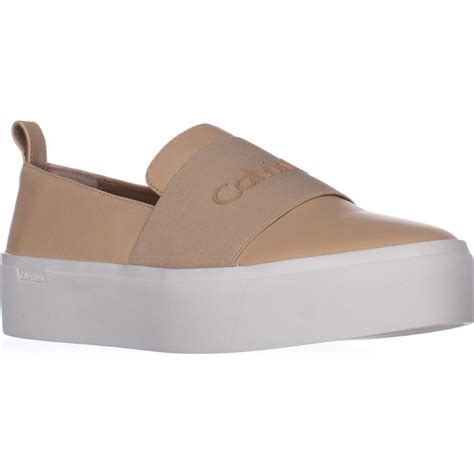 calvin klein sneakers dame|calvin klein slip on sneakers.